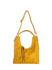 темно-желтая женская сумка через плечо со съемным ремешком цена и информация | Женские сумки | 220.lv