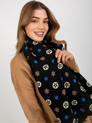 чустка at-ch-23505-1.55 черная цена и информация | Женские шарфы, платки | 220.lv