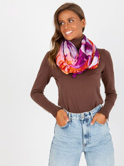 фиолетовая пленка с цветочным мотивом цена и информация | Женские шарфы, платки | 220.lv