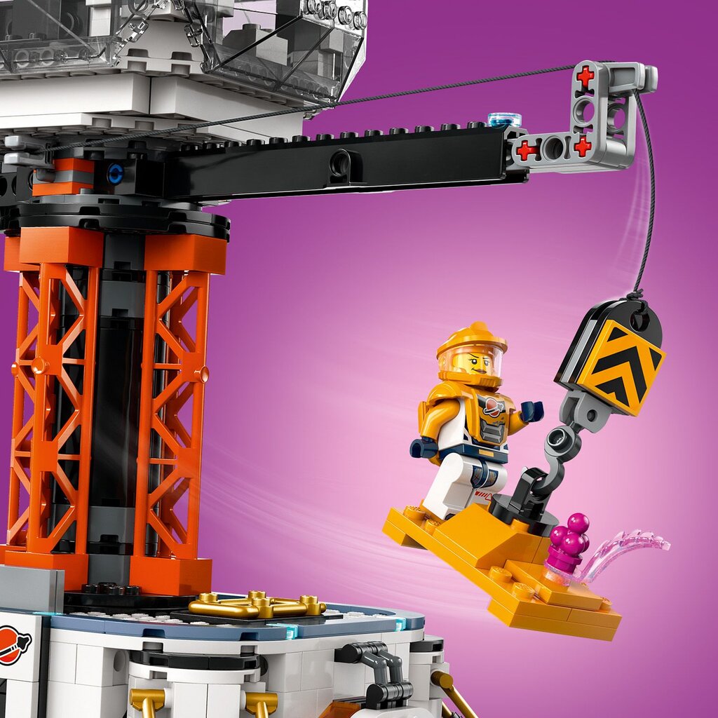 60434 LEGO® City Kosmosa bāze un raķešu pacelšanās laukums cena un informācija | Konstruktori | 220.lv