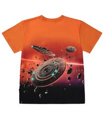 Детская футболка Roxo Molo, оранжевый/черный цена и информация | Рубашки для мальчиков | 220.lv
