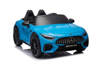 Divvietīgs bērnu elektromobilis Mercedes Amg SL63, zils cena un informācija | Bērnu elektroauto | 220.lv
