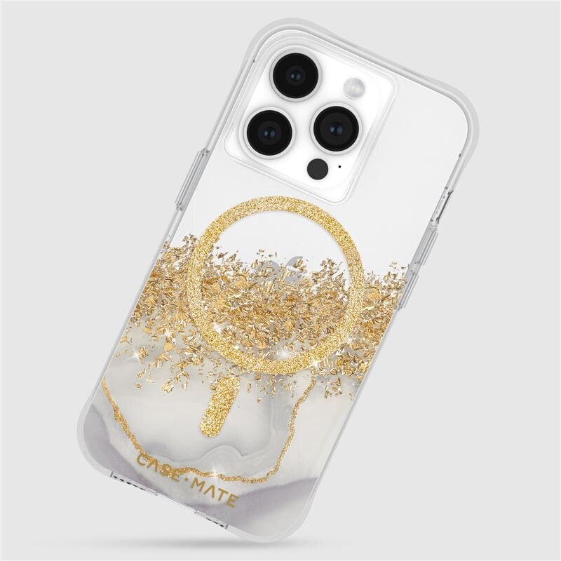 Case Mate Karat Marble case, MagSafe- iPhone 15 Pro Max цена и информация | Telefonu vāciņi, maciņi | 220.lv