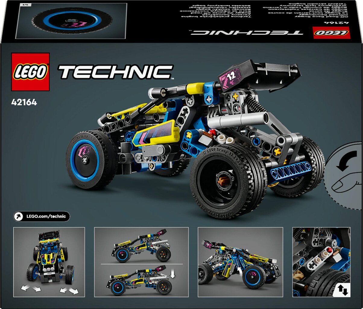 42164 LEGO® Technic Bezceļu sacīkšu bagijs cena un informācija | Konstruktori | 220.lv