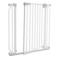 Защитные ворота Lionelo Truus Slim, 105 см, серый цвет цена и информация | Товары для безопасности детей дома | 220.lv