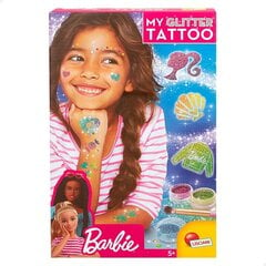 Pagaidu tetovējumi Barbie My Glitter, 20 gab. цена и информация | Кисти для макияжа, спонжи | 220.lv