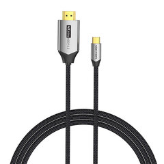 Vention CRBBG, USB-C - HDMI, 1,5 m цена и информация | Кабели и провода | 220.lv