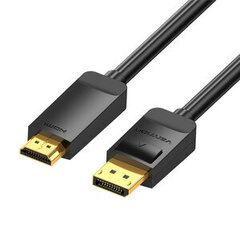 Vention HAGBH, DisplayPort - HDMI, 2 м цена и информация | Кабели и провода | 220.lv
