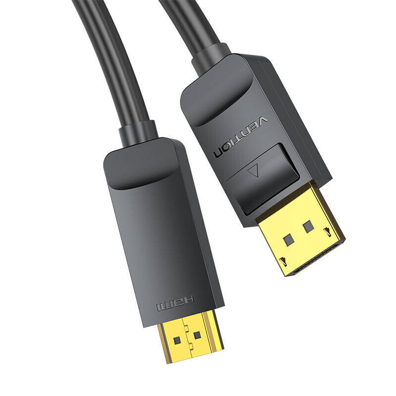 Vention HAGBI, DisplayPort - HDMI, 3 m цена и информация | Kabeļi un vadi | 220.lv