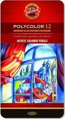 Карандаши Koh I Noor, 12 шт. цена и информация | Принадлежности для рисования, лепки | 220.lv