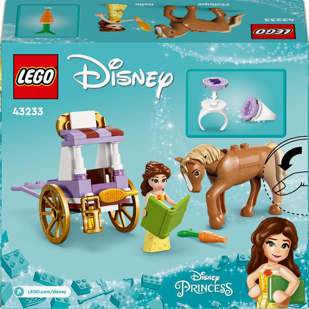 43233 LEGO® Disney Princess Skaistules stāstu zirgu kariete cena un informācija | Konstruktori | 220.lv