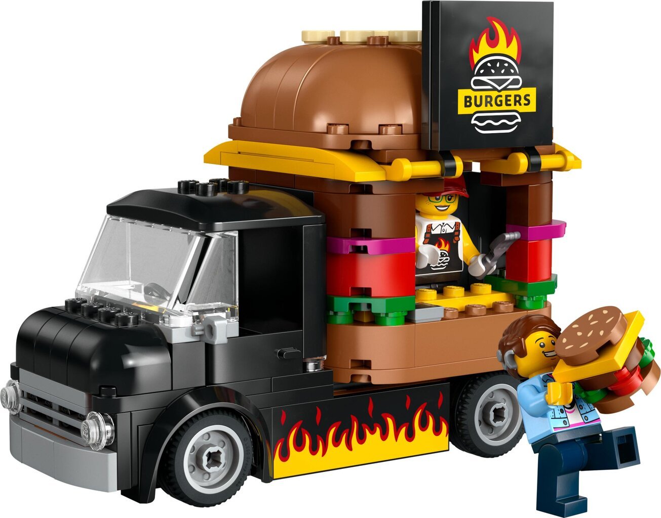 60404 LEGO® City Burgeru kravas automašīna cena un informācija | Konstruktori | 220.lv