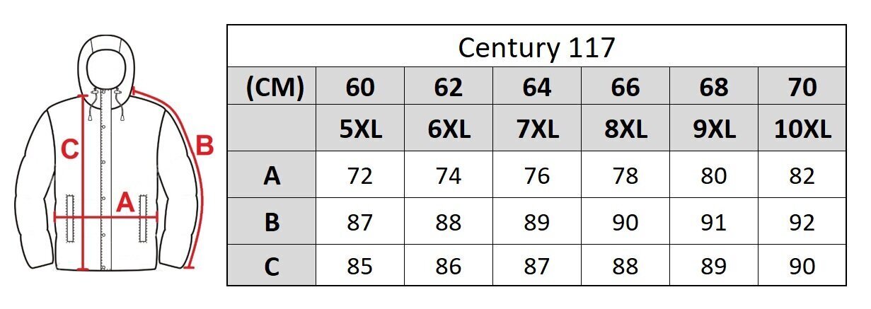 Virsjaka vīriešiem Century 111 cena un informācija | Vīriešu virsjakas | 220.lv