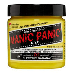 Noturīga matu krāsa Classic Manic Panic Electric Banana, 118 ml cena un informācija | Matu krāsas | 220.lv