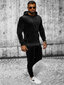 Sporta tērps vīriešiem J.Style 8C1171-3, melns cena un informācija | Sporta apģērbs vīriešiem | 220.lv