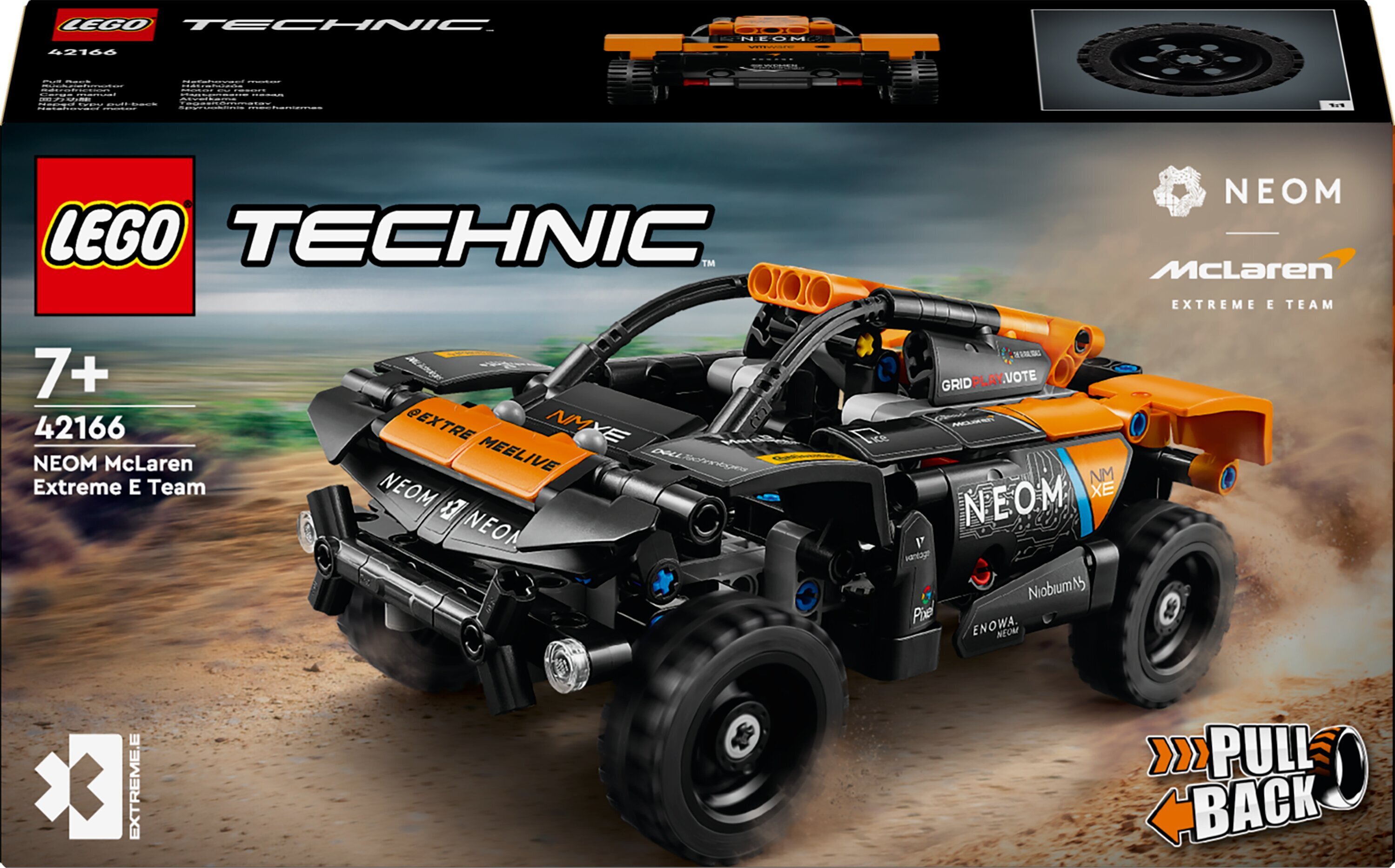 42166 LEGO® Technic NEOM McLaren Extreme E Race Car цена | 220.lv