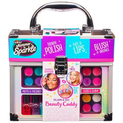 Dekoratīvās kosmētikas komplekts koferītī CraZArt Shimmer N Sparkle Glam & Go Beauty Caddy, 1 gab. цена и информация | Косметика для мам и детей | 220.lv