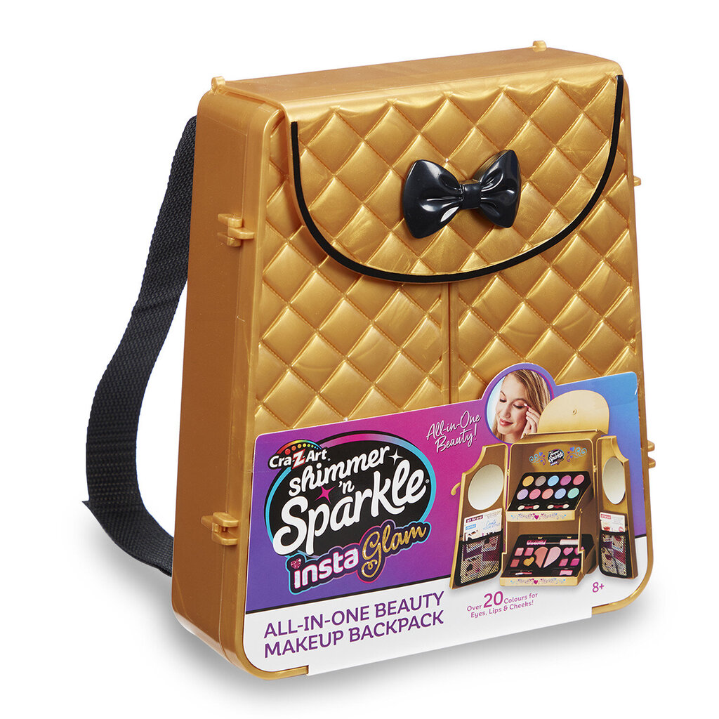 Dekoratīvās kosmētikas komplekts mugursomā CraZArt Shimmer N Sparkle Backpack, 1 gab. цена и информация | Bērnu kosmētika, līdzekļi jaunajām māmiņām | 220.lv