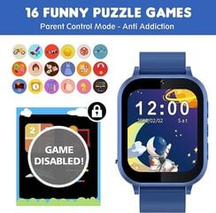Bērnu pulkstenis Happyjoe Qamano tumši zils cena un informācija | Viedpulksteņi (smartwatch) | 220.lv