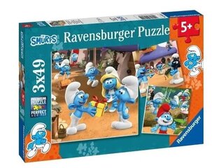 Puzle Smurfs Ravensburger, 147 d. cena un informācija | Puzles, 3D puzles | 220.lv