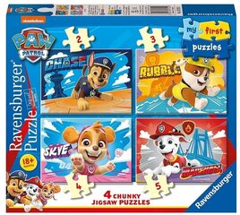 Puzle Paw Patrol/Ķepu patruļa Ravensburger 03154, 14 d. cena un informācija | Puzles, 3D puzles | 220.lv