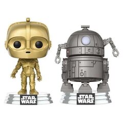 Figūriņas Funko POP! Star Wars: Concept SRS- R2D2 & C3PO, 9 cm cena un informācija | Datorspēļu suvenīri | 220.lv