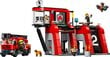 60414 LEGO® City Ugunsdzēsēju depo un ugunsdzēsēju auto cena un informācija | Konstruktori | 220.lv