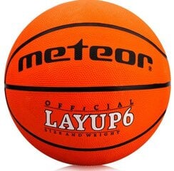 Баскетбольный мяч METEOR LAYUP (6 размер) цена и информация | Баскетбольные мячи | 220.lv