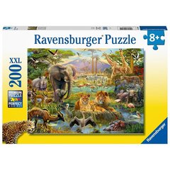 Ravensburger puzle 200 gabali Savannas dzīvnieki cena un informācija | Puzles, 3D puzles | 220.lv