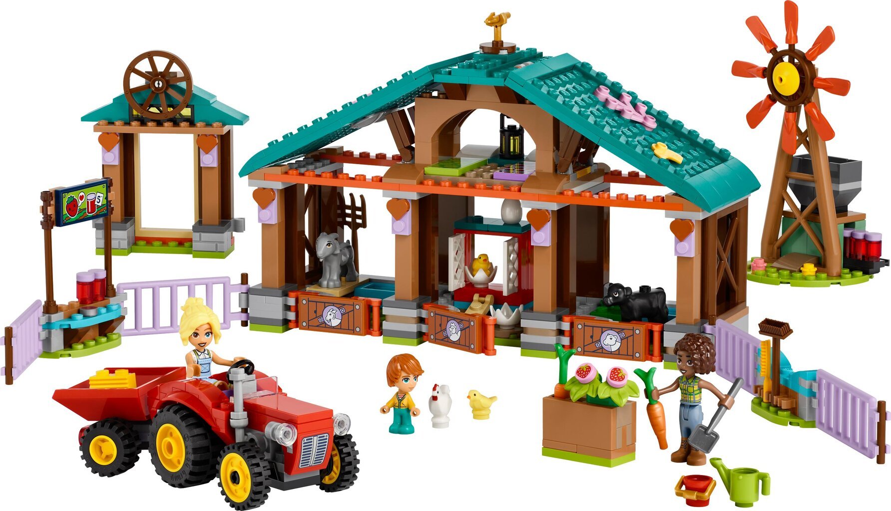 42617 LEGO® Friends Приют для животных на ферме цена | 220.lv