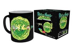 Rick And Morty Mug Heatchange 320ml cena un informācija | Datorspēļu suvenīri | 220.lv