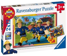 Puzle Ravensburger FS: Sam un viņa komanda 5015, 2x12 d. cena un informācija | Puzles, 3D puzles | 220.lv