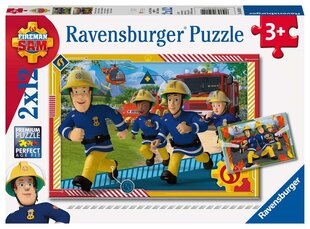 Ravensburger Puzzle FS: Сэм и его команда 2x12p 5015 цена и информация | Пазлы | 220.lv