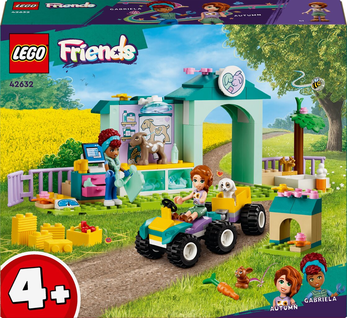 42632 Ветеринарная клиника для сельскохозяйственных животных LEGO® Friends  цена | 220.lv