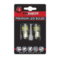 EinParts Auto LED Spuldzes P21W 6000K 12V - 2 gb. cena un informācija | Auto spuldzes | 220.lv