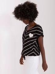 блузка rv-bz-8643.75 черная/белая цена и информация | Женские блузки, рубашки | 220.lv
