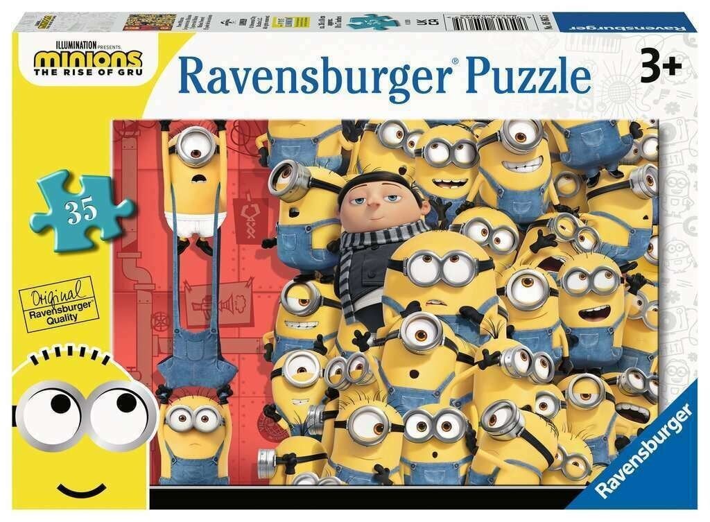 Puzle Ravensburger Min: Minions 2 filma 5063, 35 d. цена и информация | Puzles, 3D puzles | 220.lv