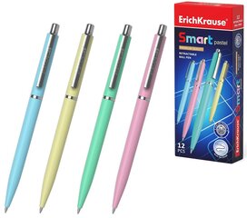 Lodīšu pildspalva Smart pastel ErichKrause, 0,7mm cena un informācija | Rakstāmpiederumi | 220.lv