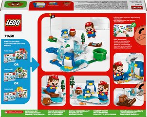 71430 LEGO® Super Mario Penguin Приключения семьи пингвинов на снегу - дополнительный набор цена и информация | Конструкторы | 220.lv