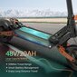 Elektriskais skrejritenis Kugoo Kirin G2 Max, melns цена и информация | Elektriskie skrejriteņi | 220.lv