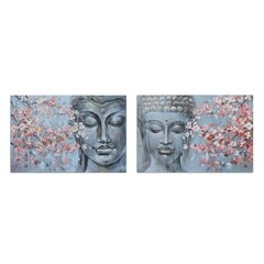 Divu daļu Canvas DKD Home Decor, Buda Austrumniecisks цена и информация | Картины | 220.lv