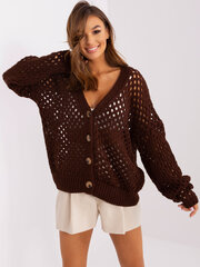 džemperis ba-sw-9009.26p tumši brūns cena un informācija | Sieviešu džemperi | 220.lv