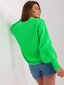 Džemperis sievietēm Badu, zaļš cena un informācija | Sieviešu džemperi | 220.lv