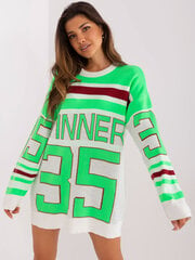 džemperis ba-sw-2206.48p gaiši zaļs cena un informācija | Sieviešu džemperi | 220.lv