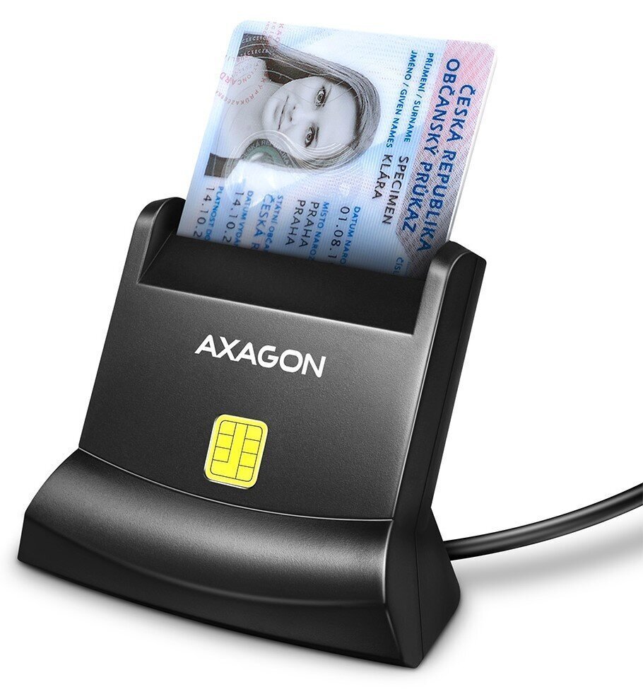 Axagon viedkaršu lasītājs CRE-SM4N cena un informācija | Smart ierīces un piederumi | 220.lv