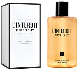 Dušas un vannas eļļa Givenchy L'interdit, 200 ml цена и информация | Масла, гели для душа | 220.lv