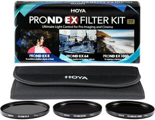Hoya комплект фильтров ProND EX 55 мм цена и информация | Фильтры | 220.lv