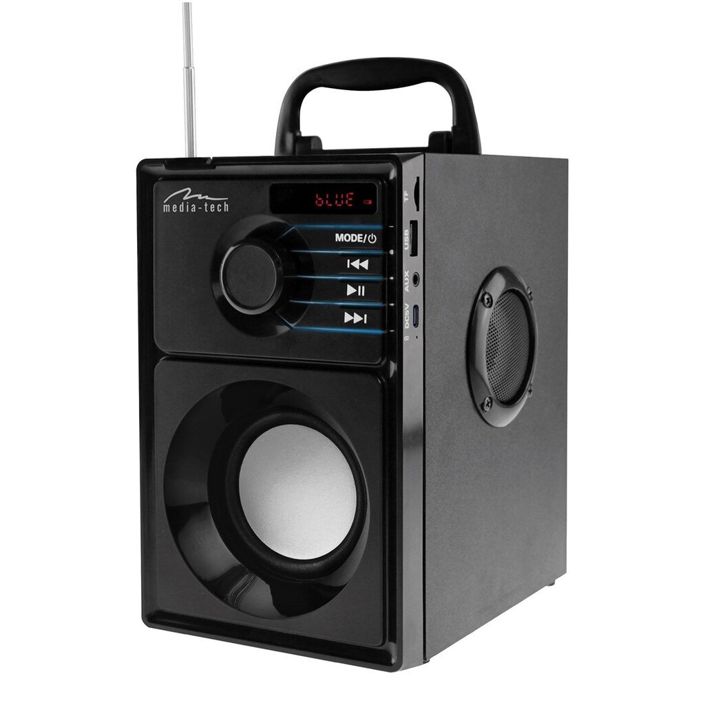 Media-Tech Boombox Silver MT3179 цена и информация | Skaļruņi | 220.lv