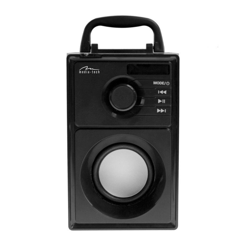 Media-Tech Boombox Silver MT3179 цена и информация | Skaļruņi | 220.lv