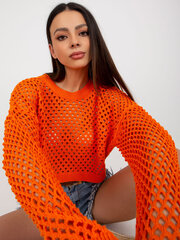 džemperis ba-sw-9008.35p oranžs cena un informācija | Sieviešu džemperi | 220.lv